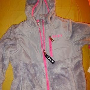 Girls DKNY fleece Jacket